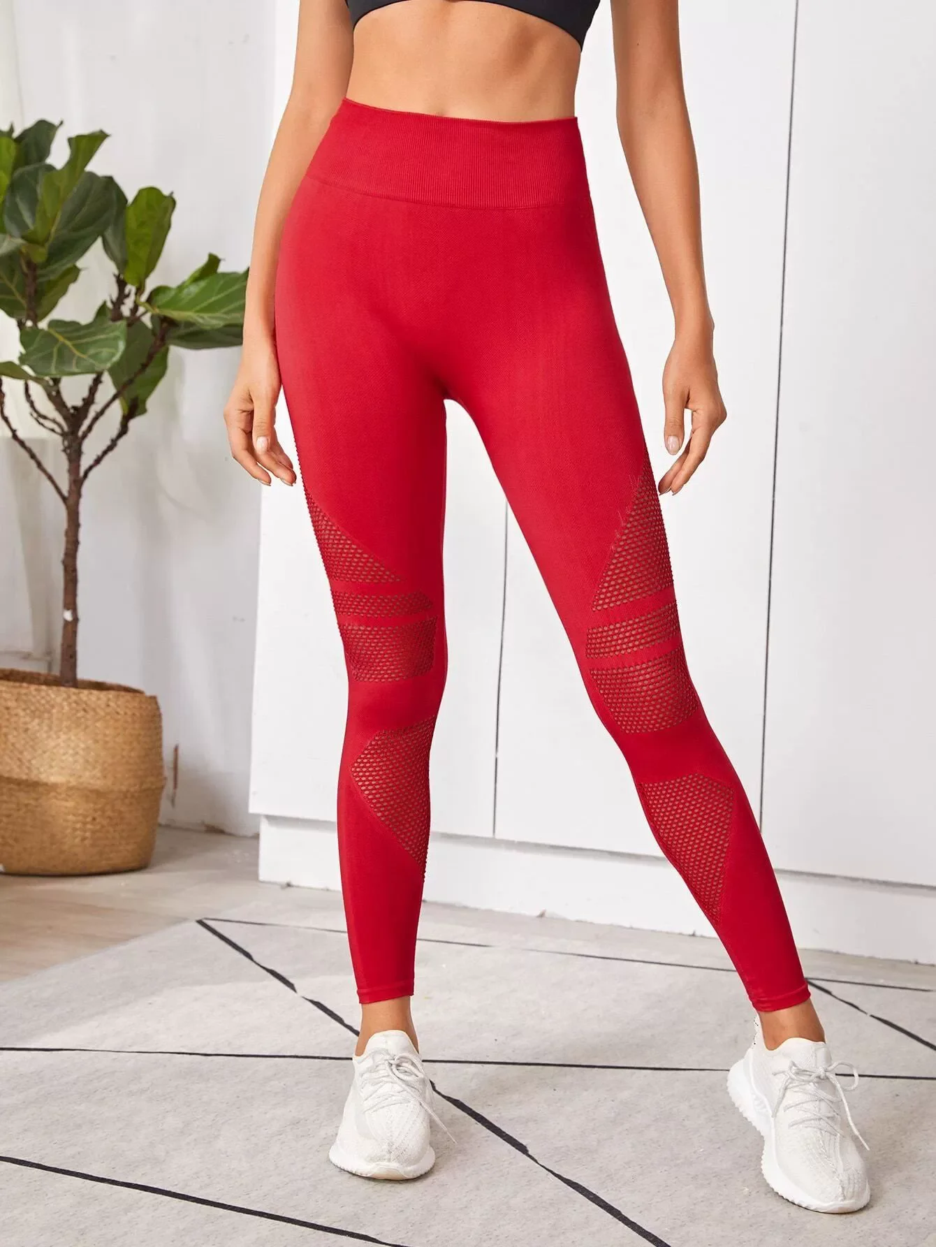 Женские леггинсы для фитнеса бесшовные с высокой талией спортивная одежда