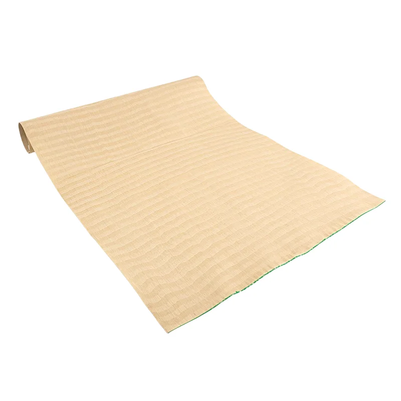 Восстановленный деревянный шпон с фигурным инжиром. Зерно E.V. флисовая подложка