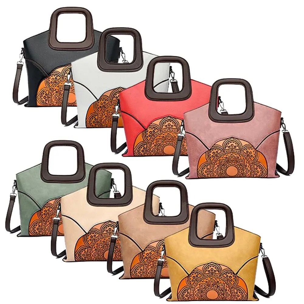 

Сумка-мессенджер Женская, однотонная Ретро сумка-клатч через плечо для покупок, 2022