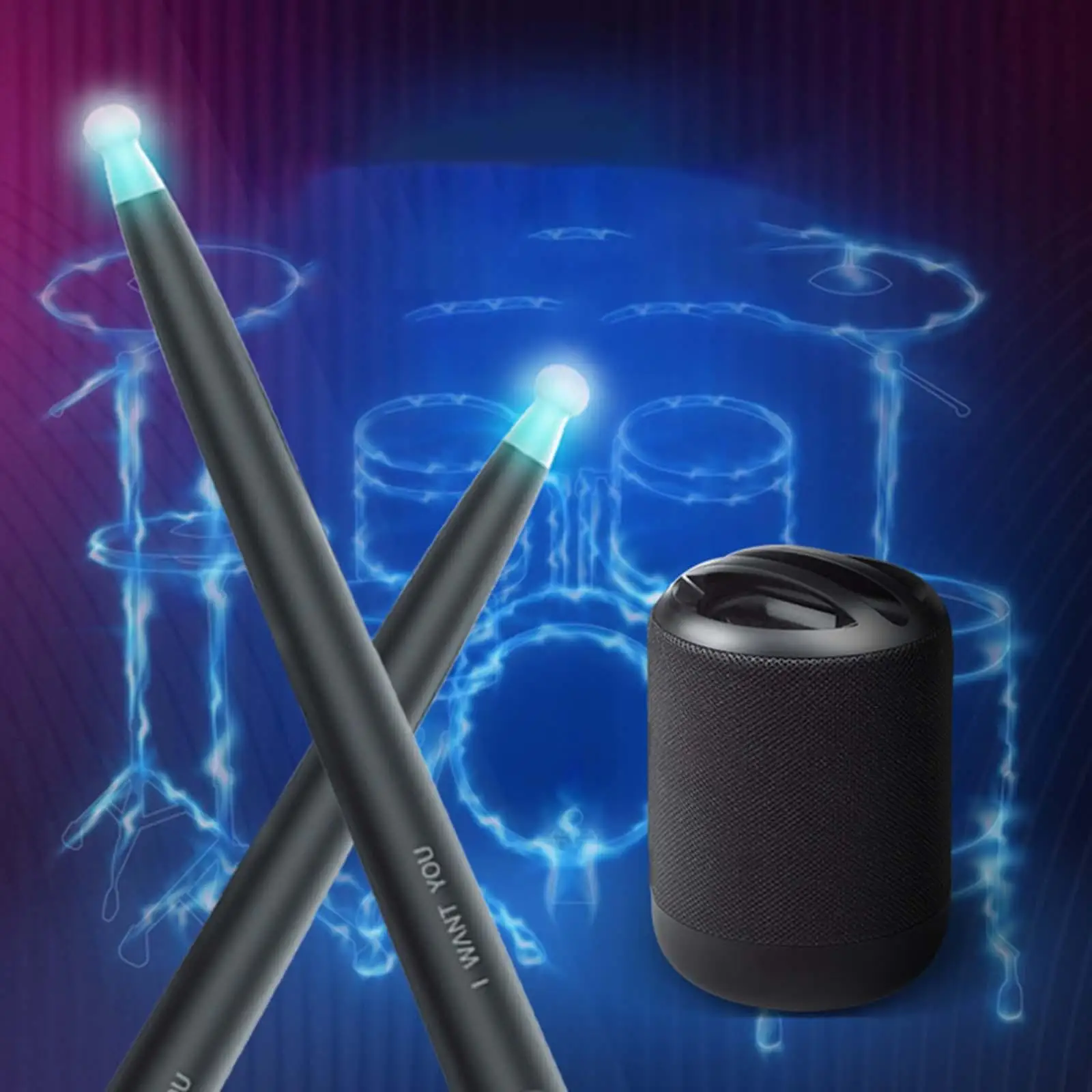 

Professional Air Electronic Drum Music Instrument Simulation Drums for Kids