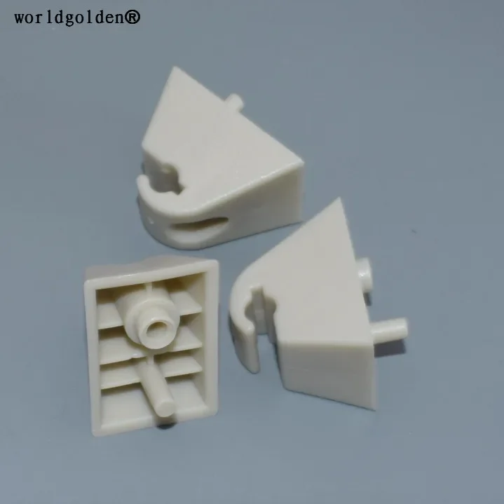 worldgolden 100 шт. пластиковый зажим нейлоновый светло-серый фиксатор солнцезащитного