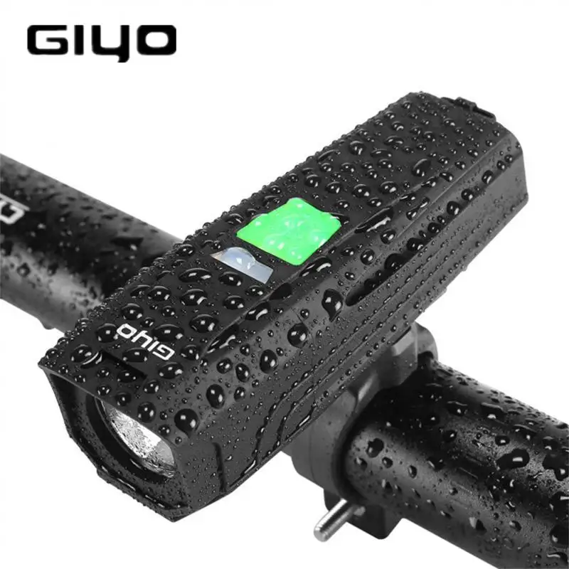 

Фонасветильник велосипедный GIYO T6 светодиодный Аккумуляторный с зарядкой от USB, 450 лм