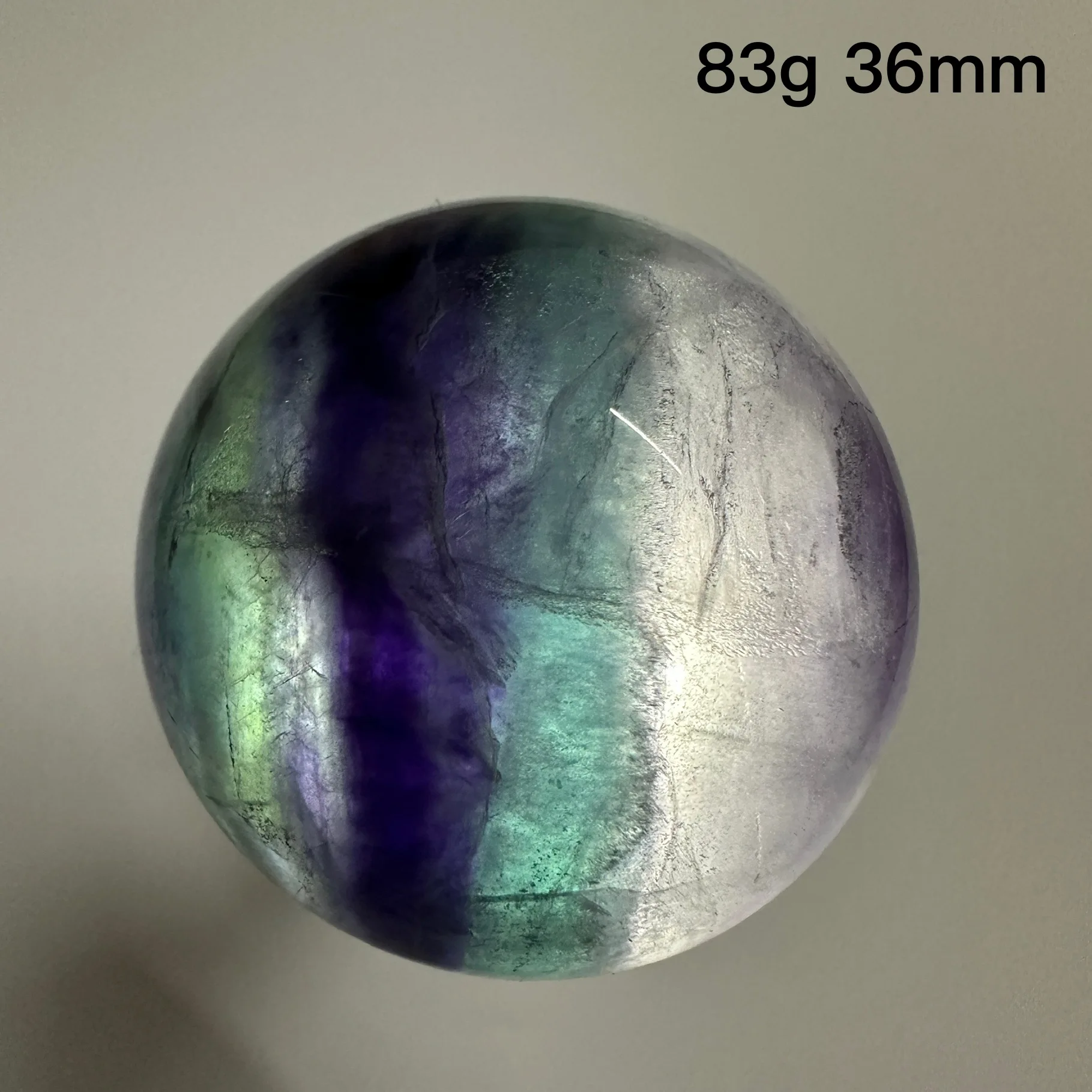 

Флюорит хрустальный шар