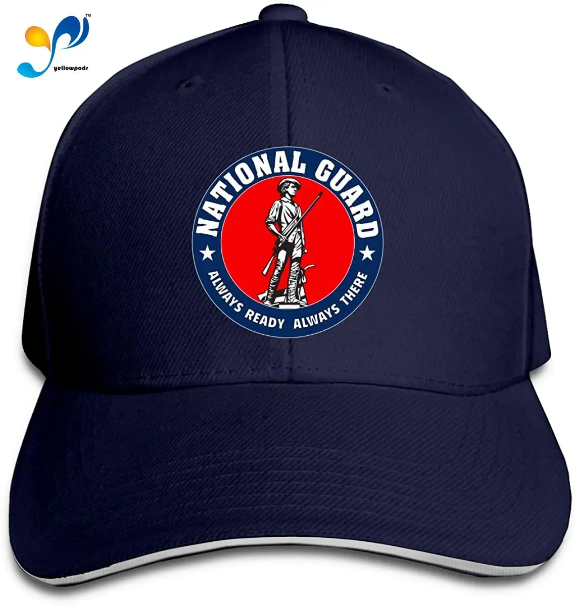 

Army National Guard Trained Boy Woman Classical Hat Fashionable Peak Cap Cowboy