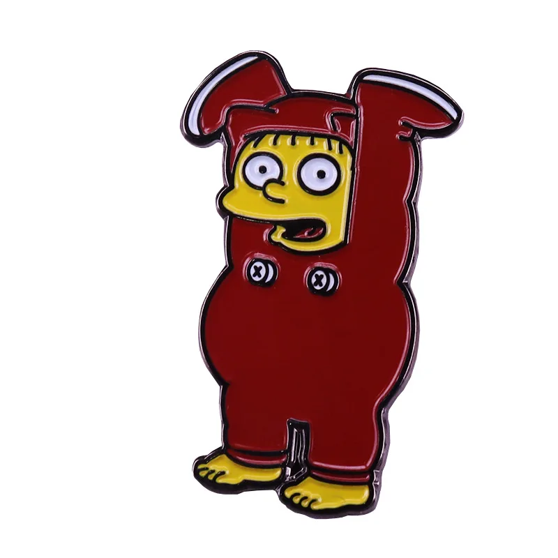 

Cute Cartoon Badge Treasure Gift Pin Bag Costume Fashionable Creative Cartoon Brooch Lovely Enamel Badge Clothing Accessories