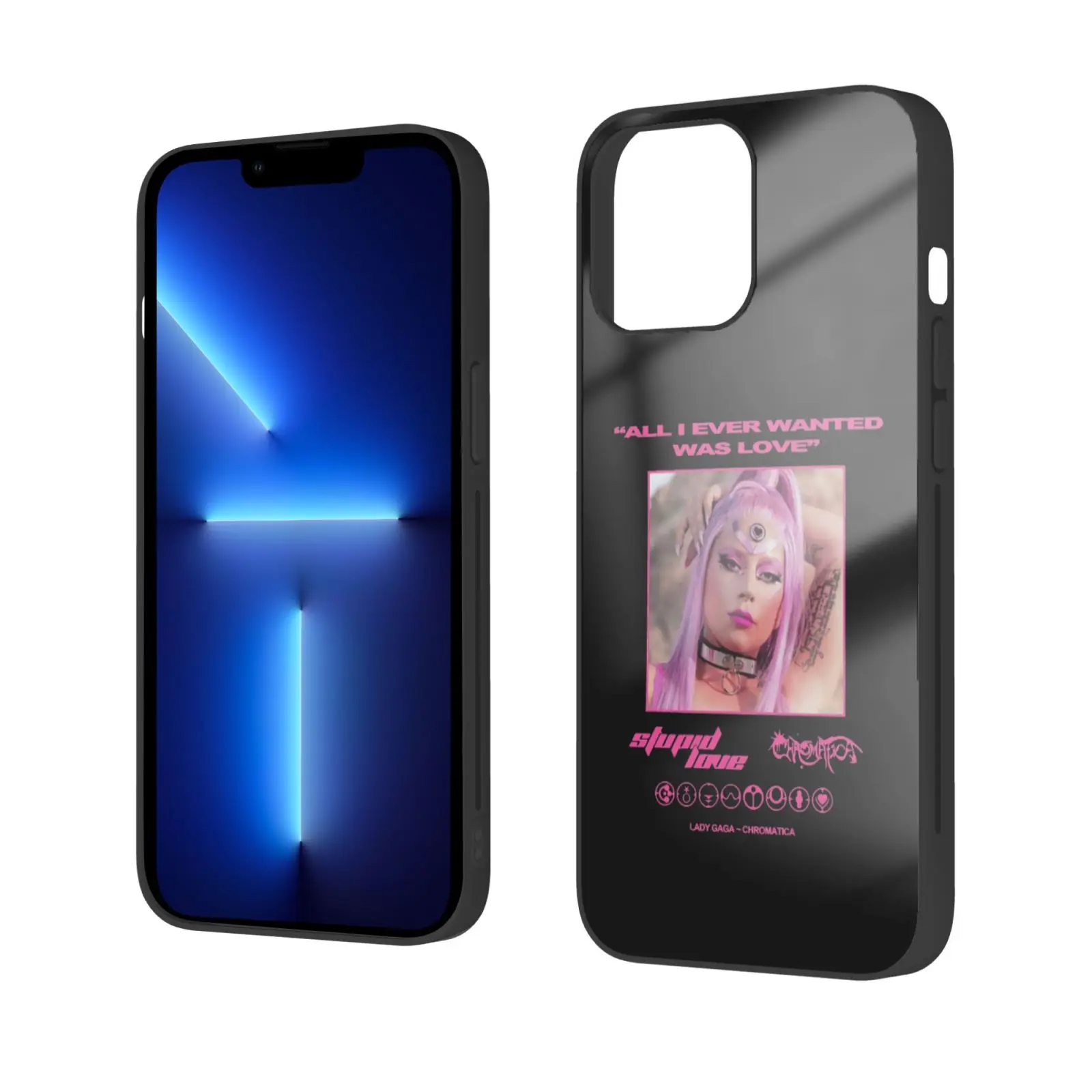 Чехол из закаленного стекла для iPhone 13 12 11 Mini Pro Max Lady Love Tour Gaga Born Way |