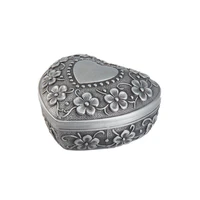 metal antique jewelry box ring jewelry storage organizer chest christmas gift small gift 663cm jewelry gift box