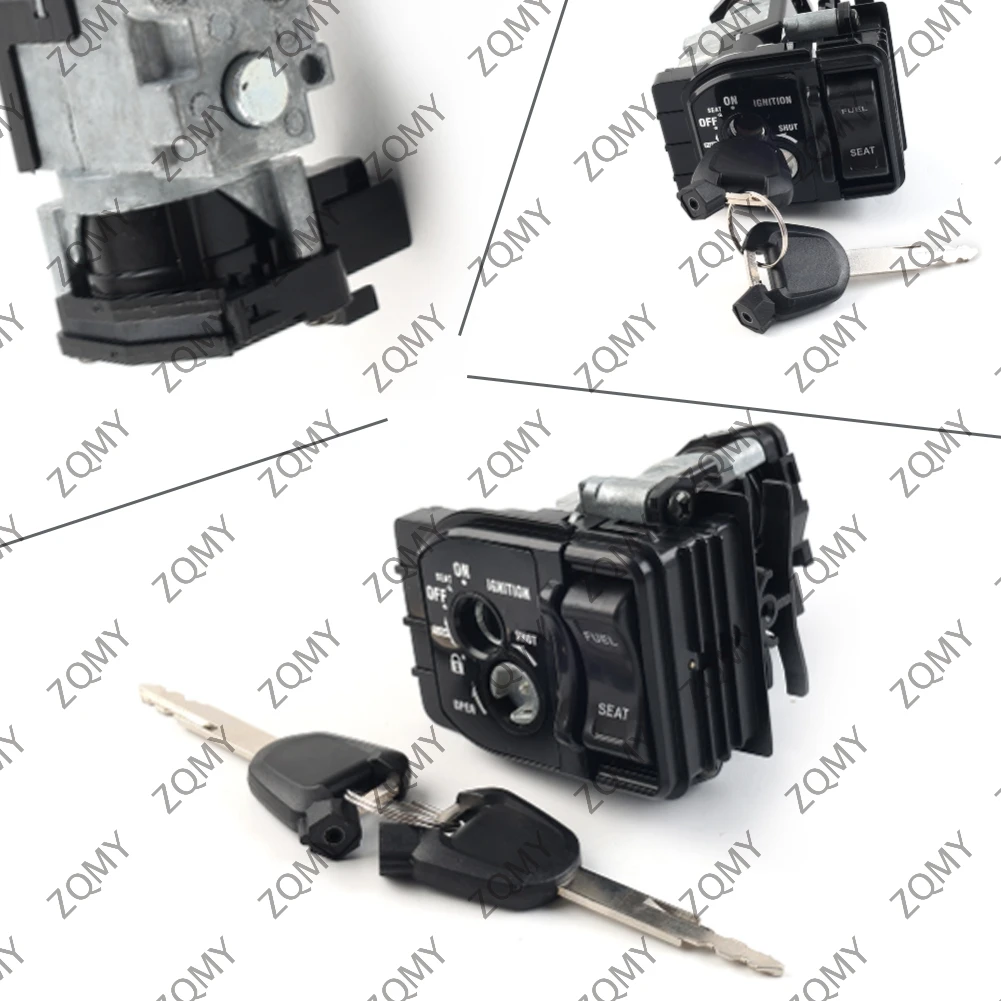 Комплект замков сиденья с переключателем зажигания мотоцикла комбинированный