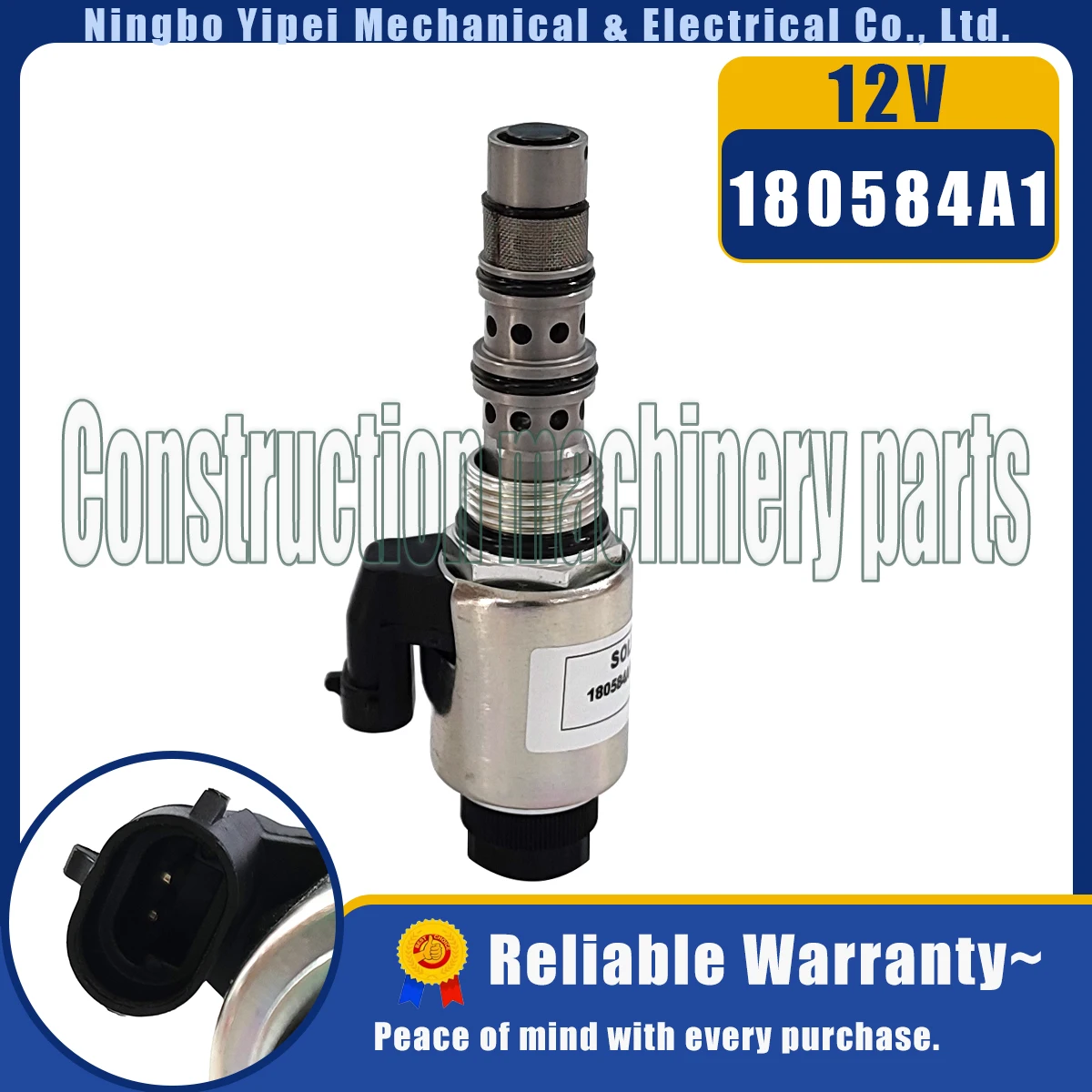 12В 180584 Электромагнитный клапан A1 для корпуса MX80C MX90C MX100C MX100 MX110 MX120 MX135 MX150 MX170 (1 шт.)