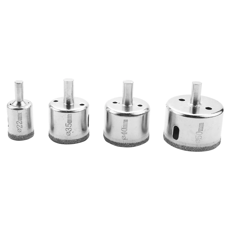 Набор алмазных сверл для стекла и плитки комплект из 12 насадок дрели экстрактор