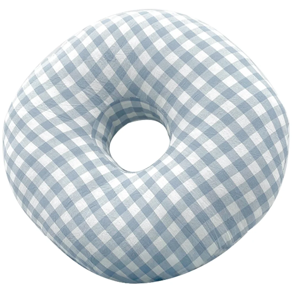 

Single Hole Ear Pillow Donut Ring Cushion Shaped Portable Small Sleeping Side Guard Hemorrhoid