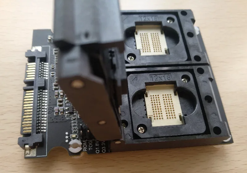 Sm2258xt Твердотельный интерфейс SATA Стенд для тестирования частиц вспышки Bga152 132 16ce