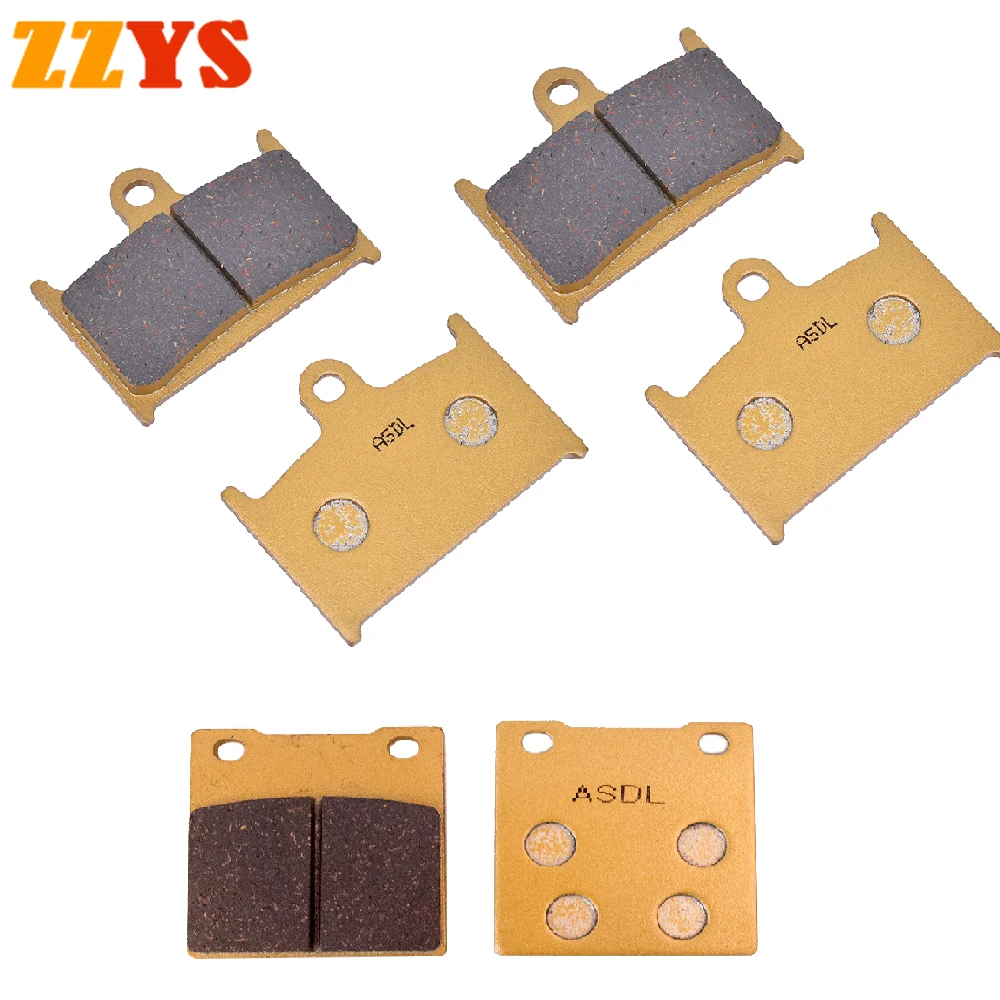 

Motorcycle Front Rear Brake Pads Set For Suzuki GSX-R1100 GSXR1100 GSXR GSX-R 1100 1989-1992 GSF1200 Bandit GSF 1200 1995-1996