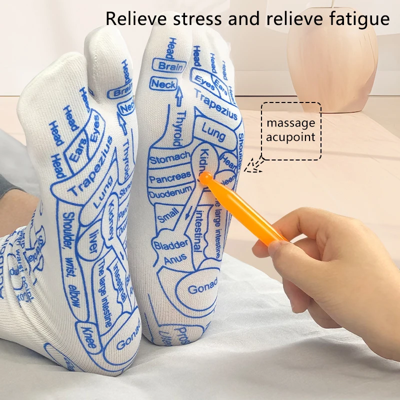 1 пара массажные носки для ног