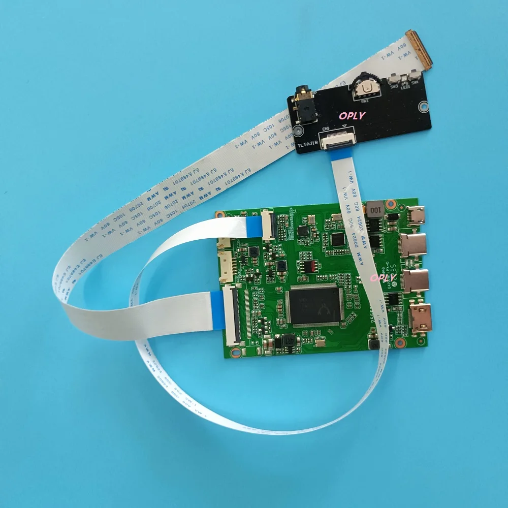 

EDP Controller board 2K Type-c Micro USB for NV156FHM-N4X NV156FHM-N4Z NV156FHM-N52 1920X1080 Mini HDMI-compatible LCD LED panel