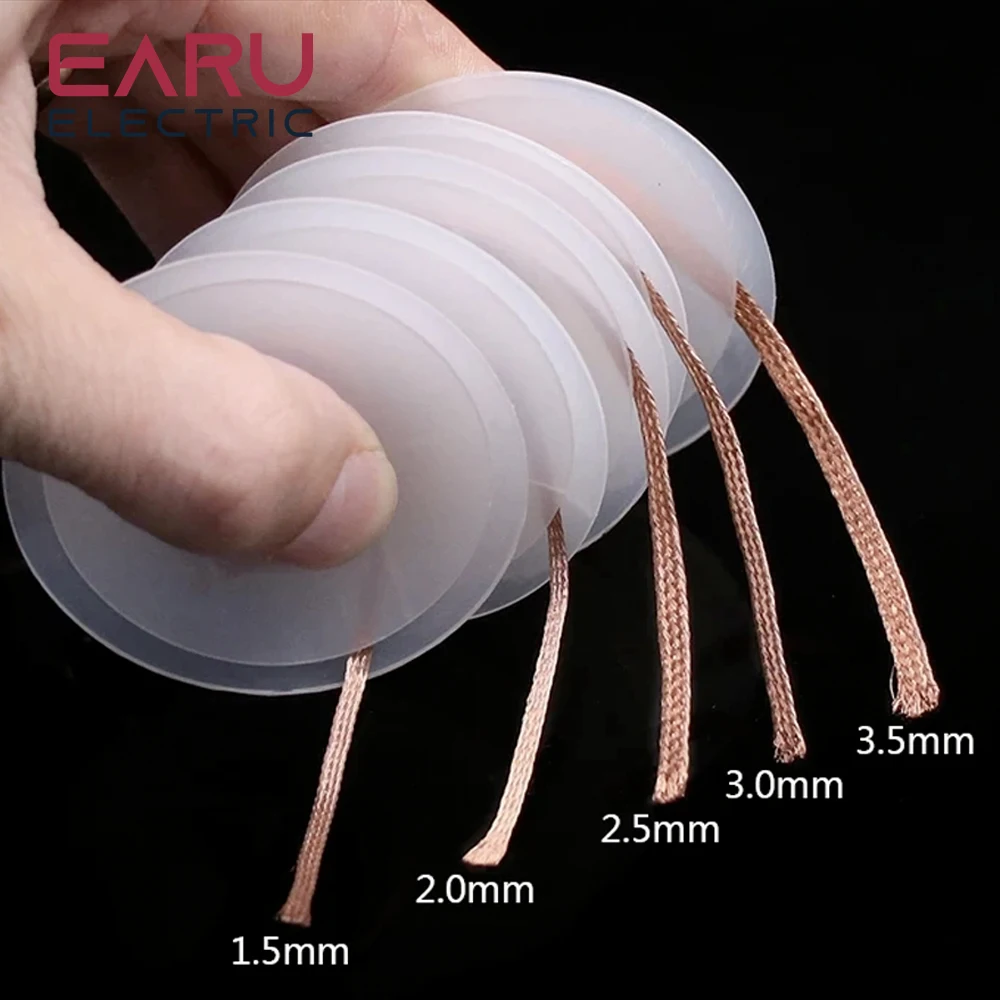 

Плетеная оплетка для удаления припоя EARUELETRIC 1.5-3.5 мм