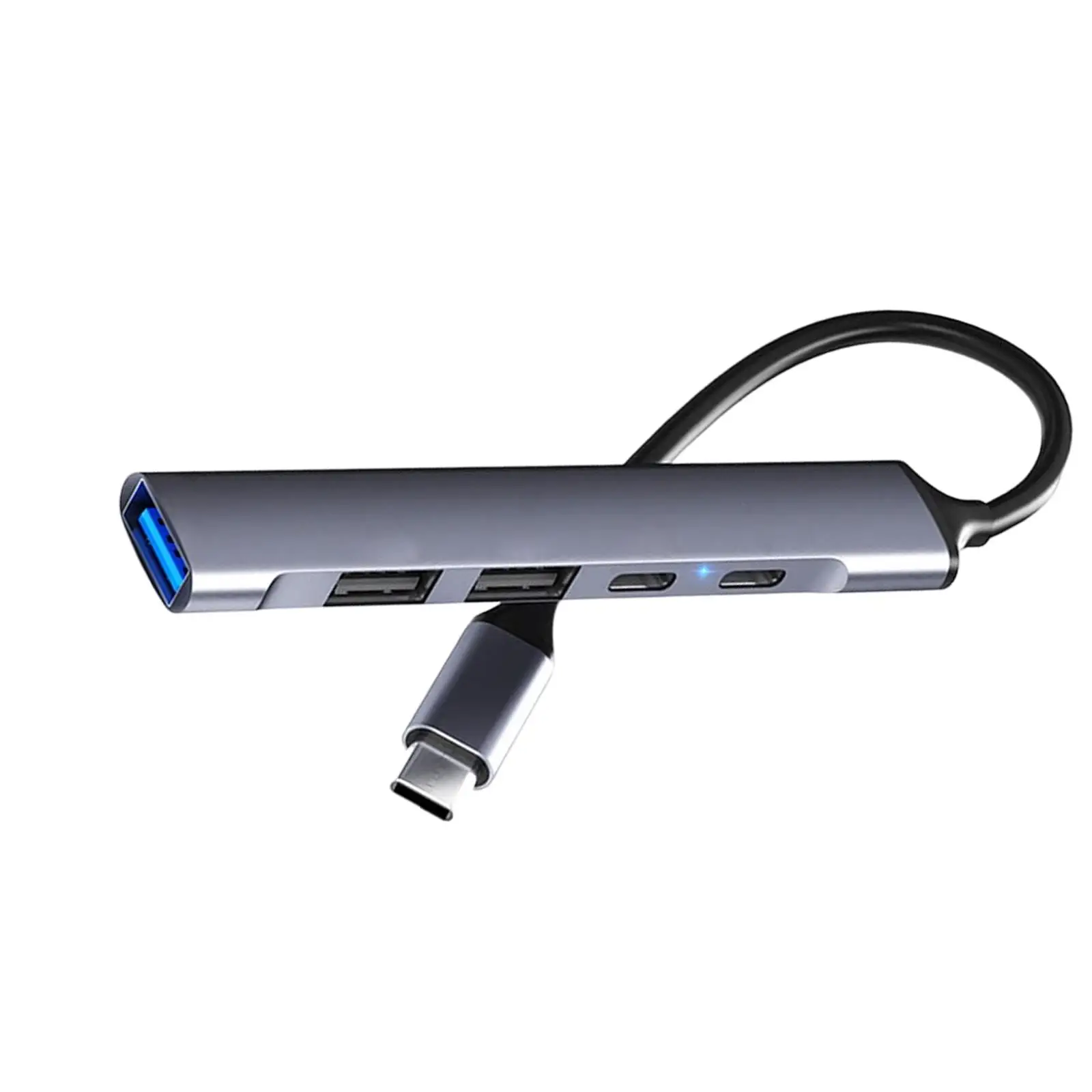 

5 в 1 usb-концентратор USB 3,0 5 Гбит/с 65 Вт Быстрая зарядка переносная док-станция конвертер сплиттер для устройств типа C ноутбуки