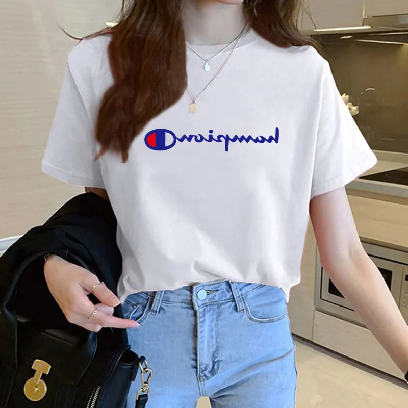 

Short sleeve T-shirt women 2021 new spring and summer Korean fashion women loose top