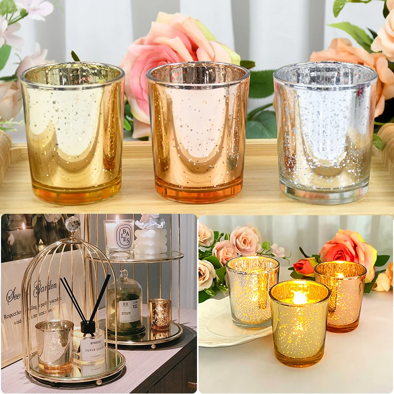 

1pc New Creative glass candlestick party birthday candle holder candle cup for Wedding Parties Hotel Cafe Bar Home Decoration