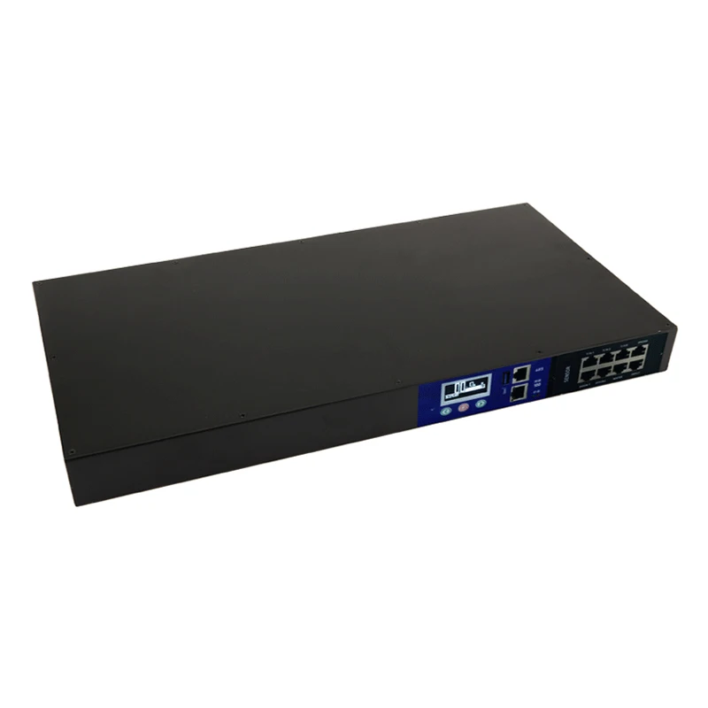 

Dual power input static switch ATS Monitoring and control intelligent programming SNMP Telnet MQTT Internet of Things PDU