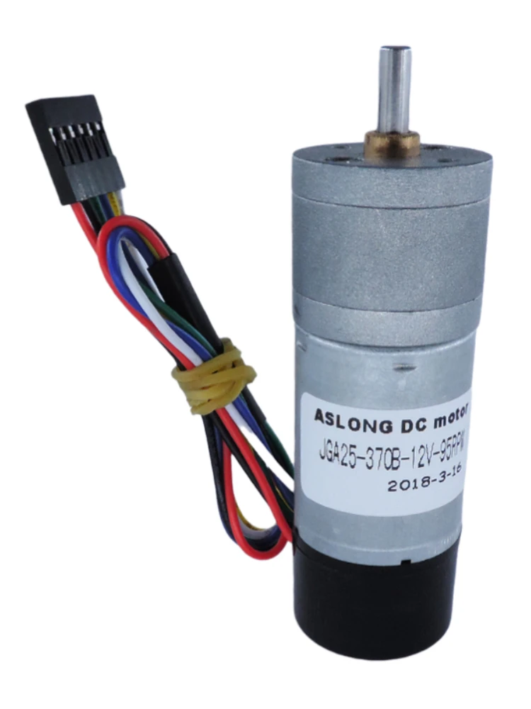 12V электродвигатели Jga25-370B Dc Шестерни датчик двигателя Низкая Скорость Кисть DIY