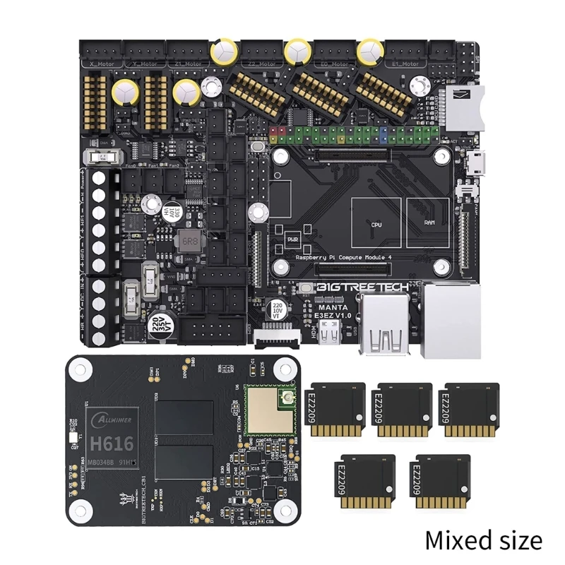 Manta E3EZ + CB1 V2.2 Основная плата 5 шт. Комплект двигателя EZ2209 для Ender-3 BIQU-B1