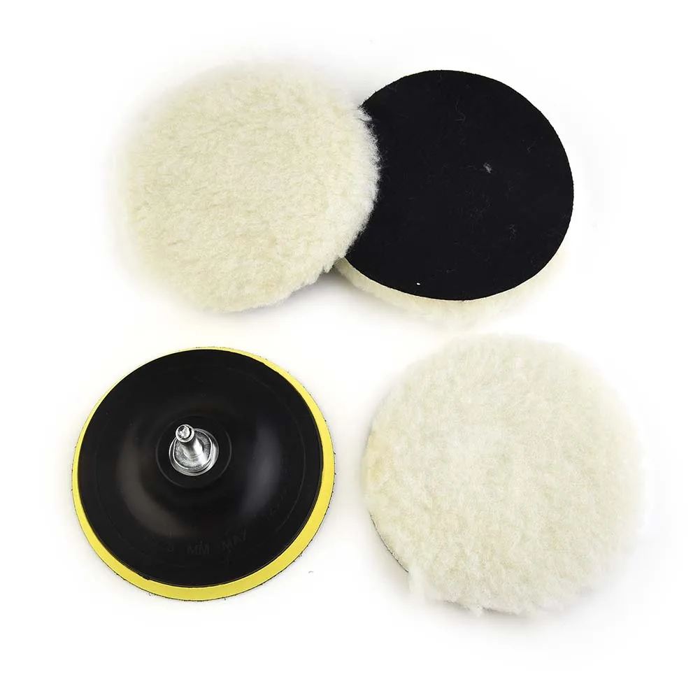 5 Inch Car Polishing Kit Polishing Pad Buffing Waxing Sponge Disk Wool Wheel Auto Paint Care Polisher Pads For Polisher Drill