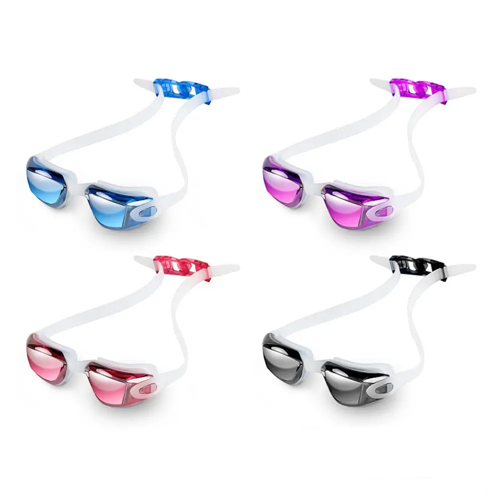 

Adult Kids Use Silicone Professional Adjustable Eye Protect UV Glasses Anti Fog Goggle Swimming Goggles