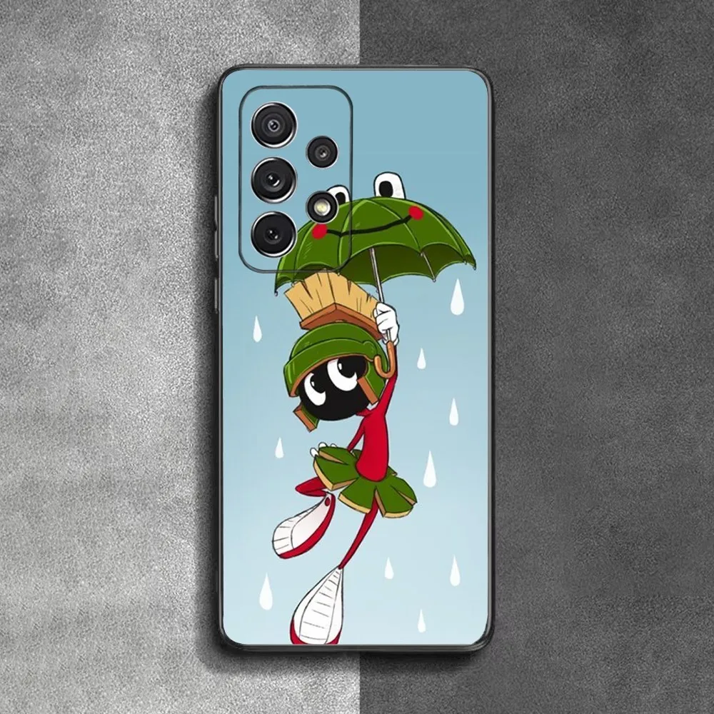 Чехол для телефона M- Marvin The Martian Samsung S24 23 22 30 21 10 9 Ultra Plus Lite FE мягкий силиконовый