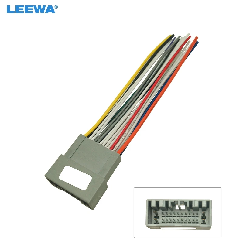 Wiring Harness Adapter For Honda Crv Greiz Gienia Envix Radio Installation Cable #ca6130