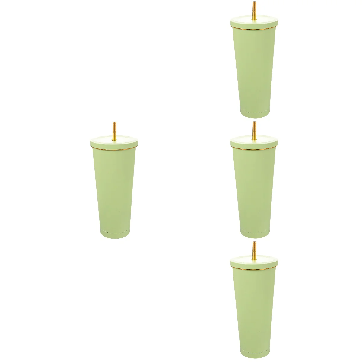 

4pcs Stainless Steel Tumbler with Lid and Insulated Coffee Tumbler Stainless Steel Cup
