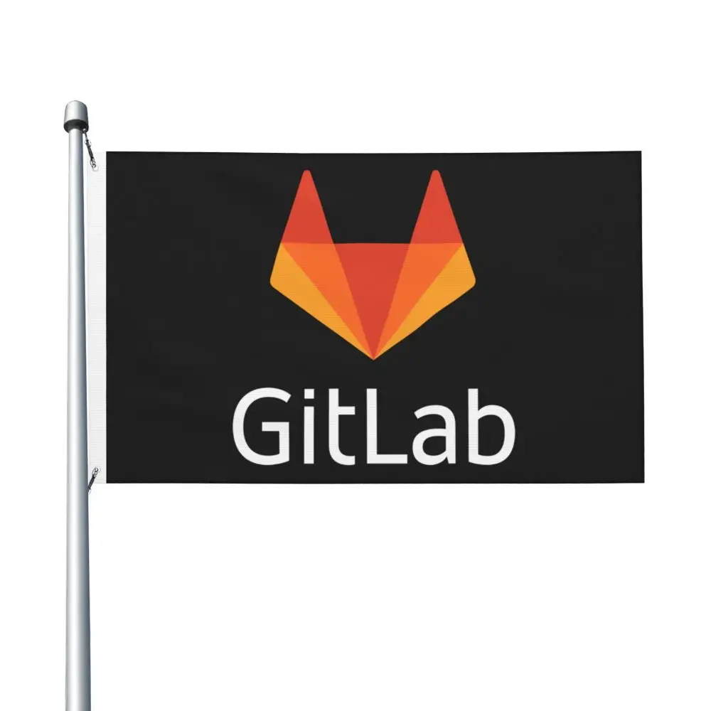 Двусторонний баннер GitLab 3x5 футов