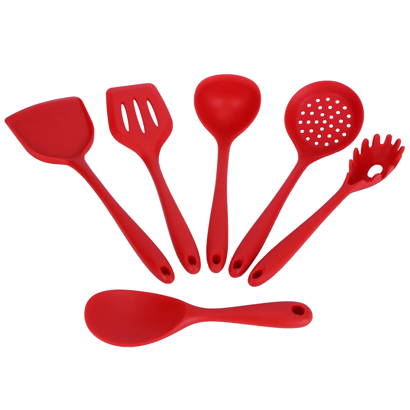 7 шт. Набор кухонной утвари Силиконовая жаропрочная кухонная посуда Кулинарный
