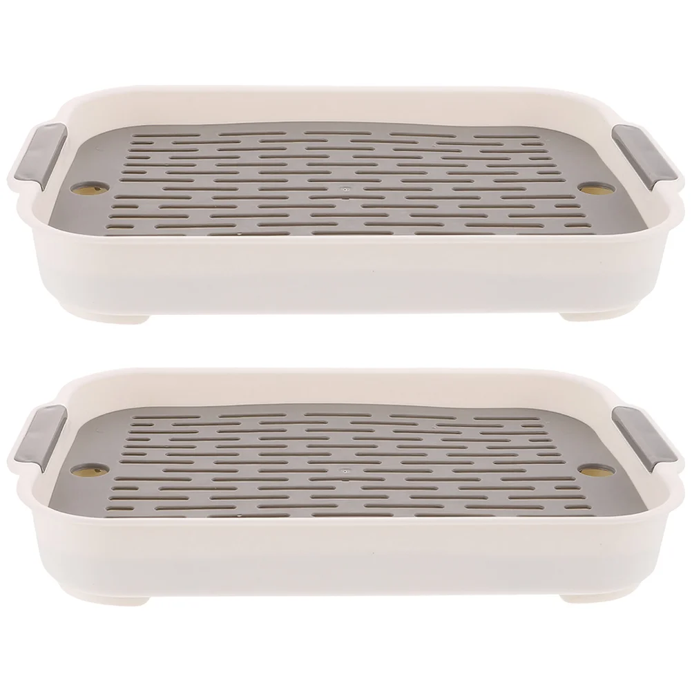 

Litter Rabbit Detachable Box Toilet Potty Puppy Hamster Ferret Square Pan Guinea Pig