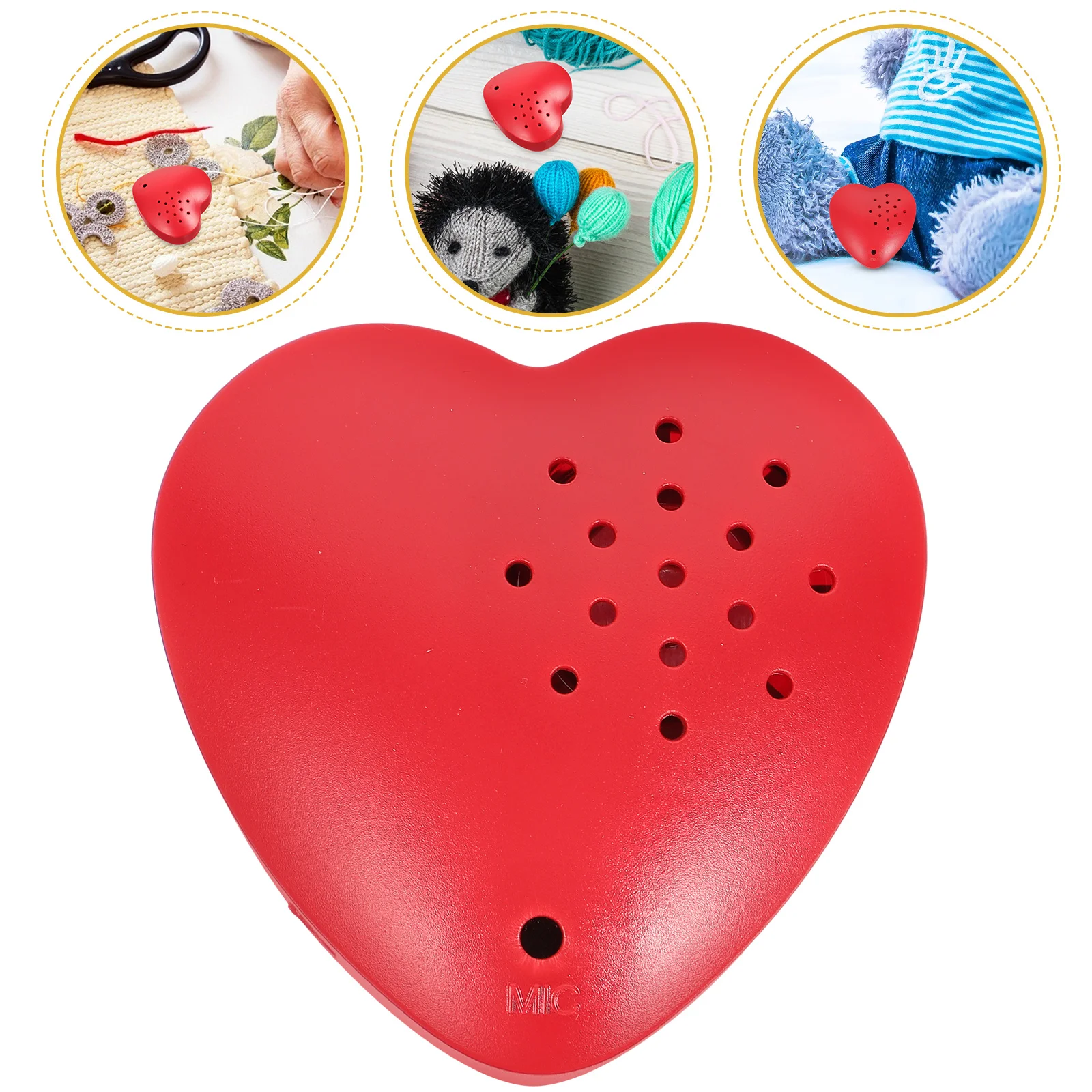 

Recordable Stuffed Animals Heart Shaped Plush Toy Recorder