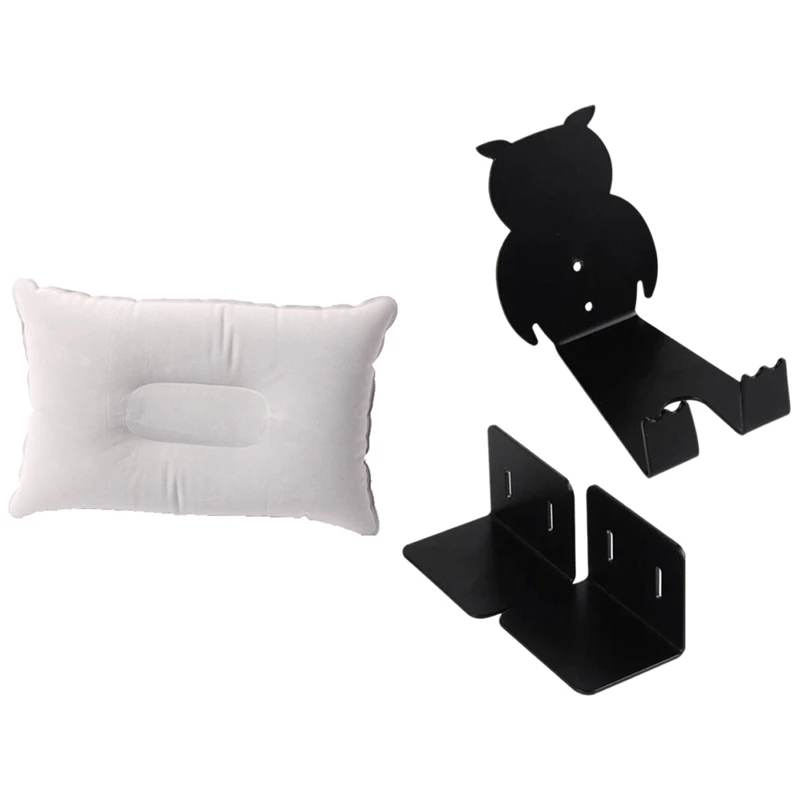 

Bike Wall Holder Mount Bike Showing Stand Hanger & Folding Air Inflatable Pillow Double Sided Flocking Cushion