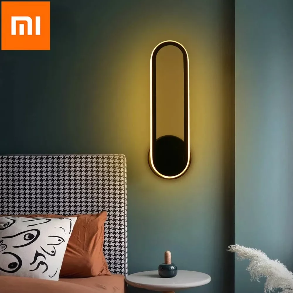 

Дизайнерская светодиодная настенная лампа с поворотом на 330 градусов, 12 Вт, переменный ток, 85-265 в, настенный светильник для спальни, скандина...