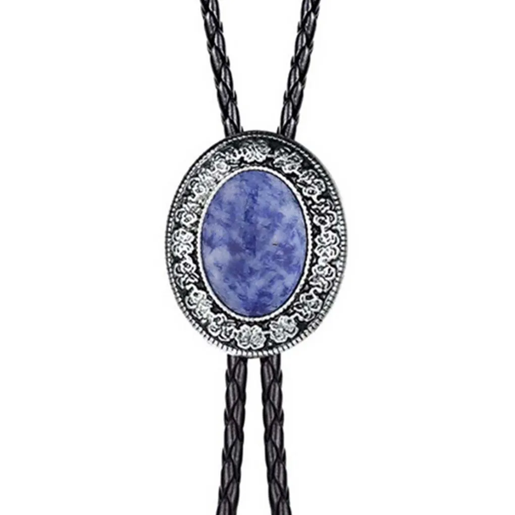 

Овальный волнистый галстук-бабочка бирюза Западная шляпа ковбойский регулируемый ожерелье-галстук аксессуары для костюма Фиолетовый Агат