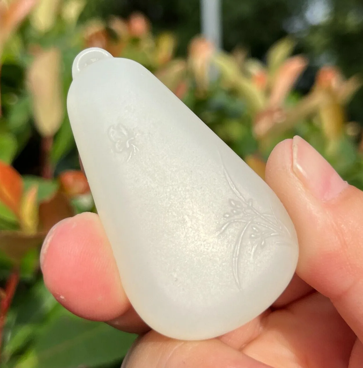 Сертифицированный кулон с бабочками и орхидеями 44 2 г 100% натуральный лучший белый