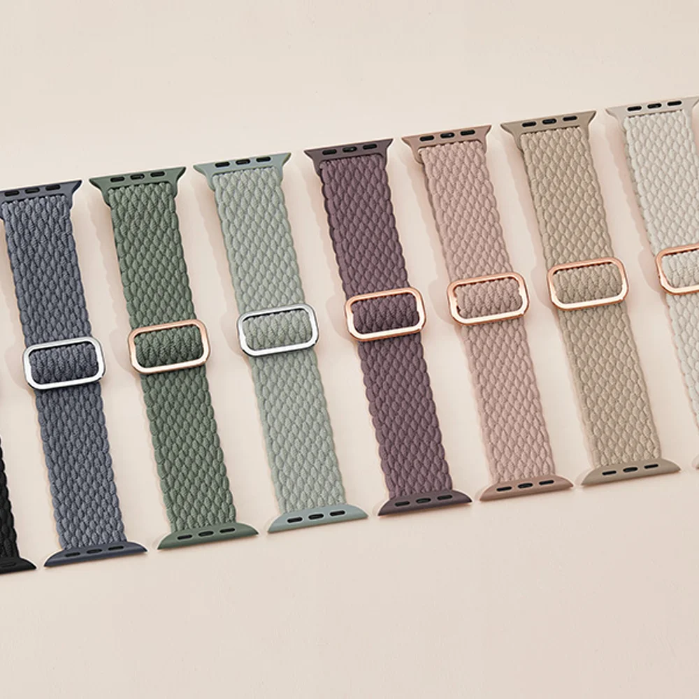 

Strap for Apple watch band 44mm 45mm 49mm 42mm 41mm 45 mm 1:1 Official braided solo loop correa bracelet series 8 7 SE Ultra 6 5