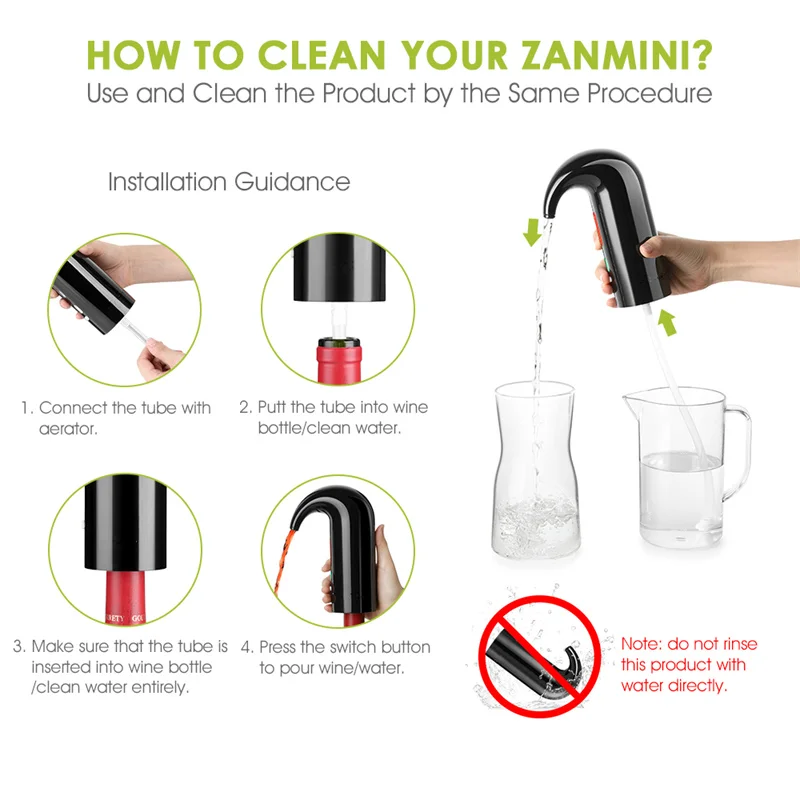 Электрический аэратор для вина