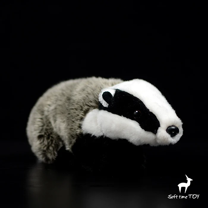 

Badger simulation plush toy plush animal toy soft realistic doll children's toys