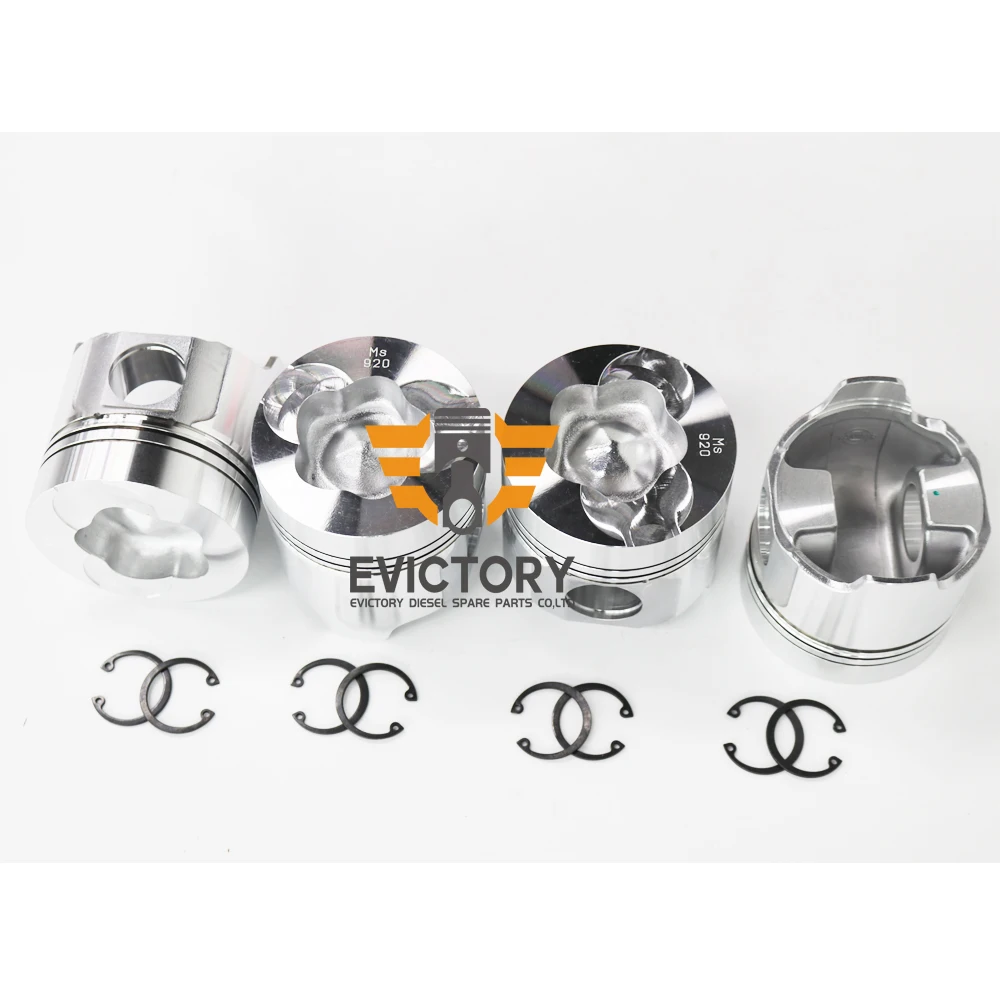 Комплект поршневых колец для экскаватора YANMAR 4D100 4TN100 4TN100E