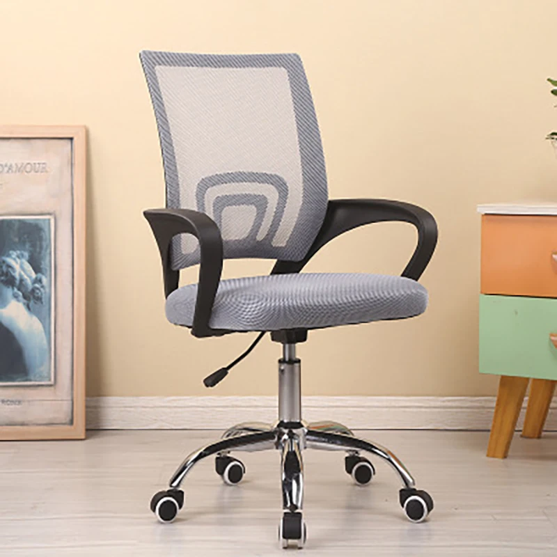 With Swivel Lumbar Holder Desk Chair Wheels Office Home Chai