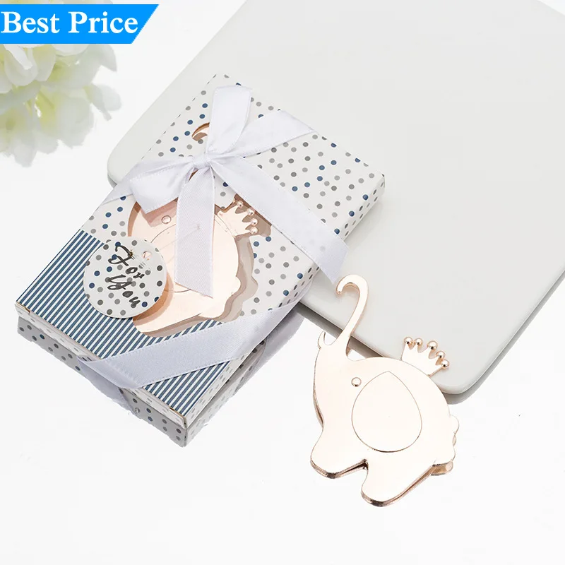 

50Pcs Elephant Shape Bottle Opener Creative Wedding Gifts for Guests Small Beer Opener Gift Tools Kitchen Accessories