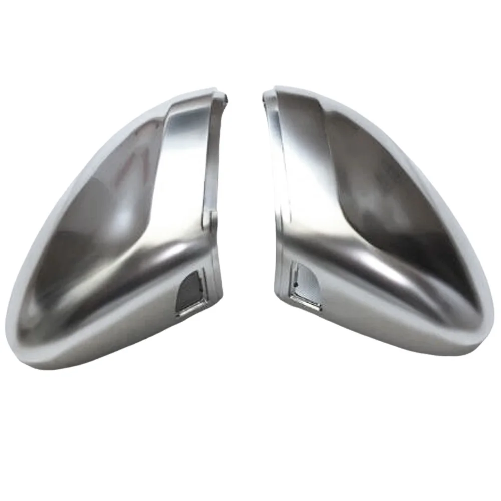 

Для Volkswagen VW Passat B8 CC Arteon серебристый матовый хром автомобильная часть зеркала заднего вида корпус боковое крышка зеркала