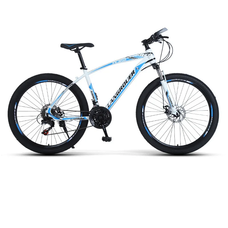 

Mountain Bike 26 Inch 27 Speed Shock Absorption Outdoor Cycling Variable Speed Adult Male And Female Students Dual Disc Brakes