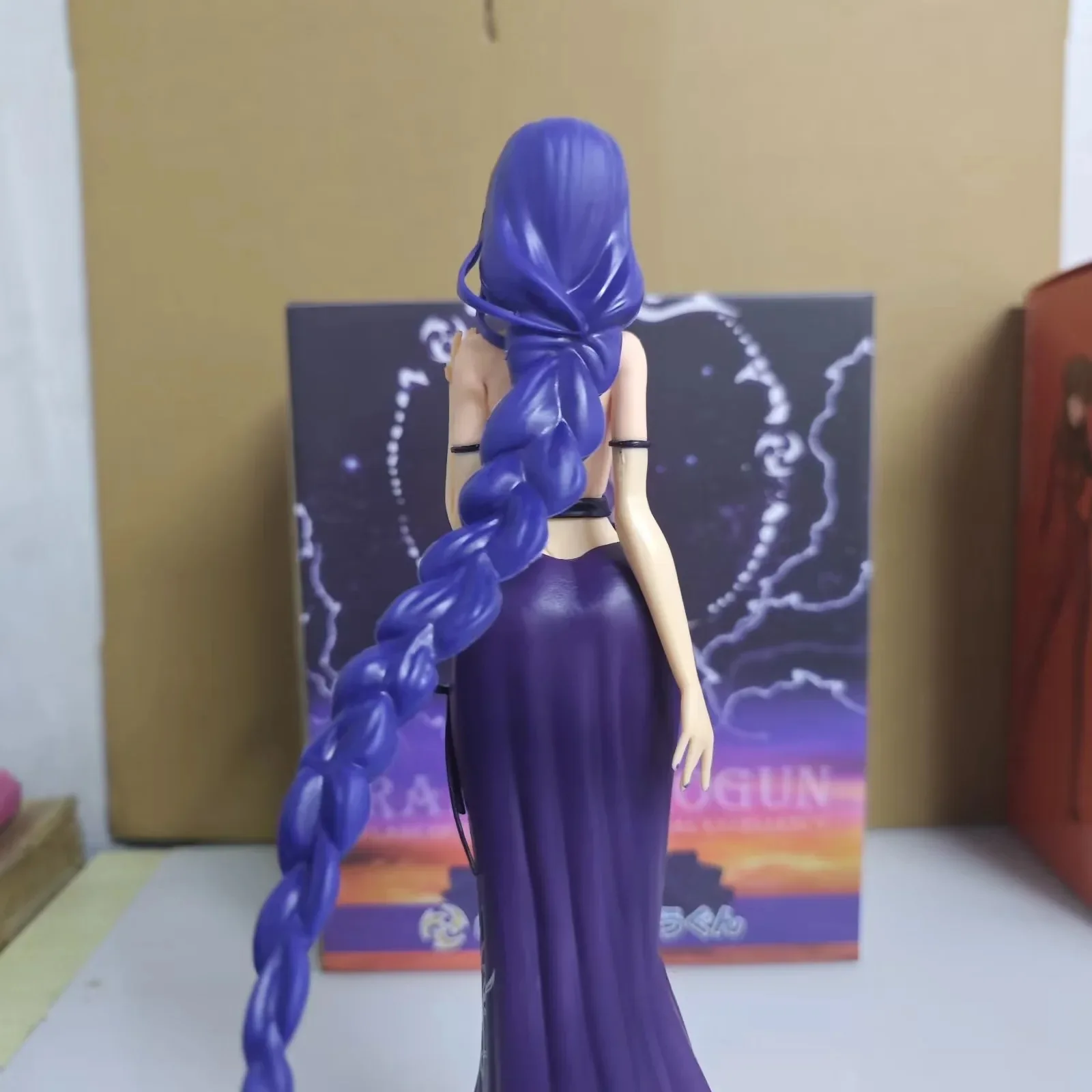 Игровая фигурка Genshin Impact 30 см Райден шогун Beelzebul ужин искусственное платье