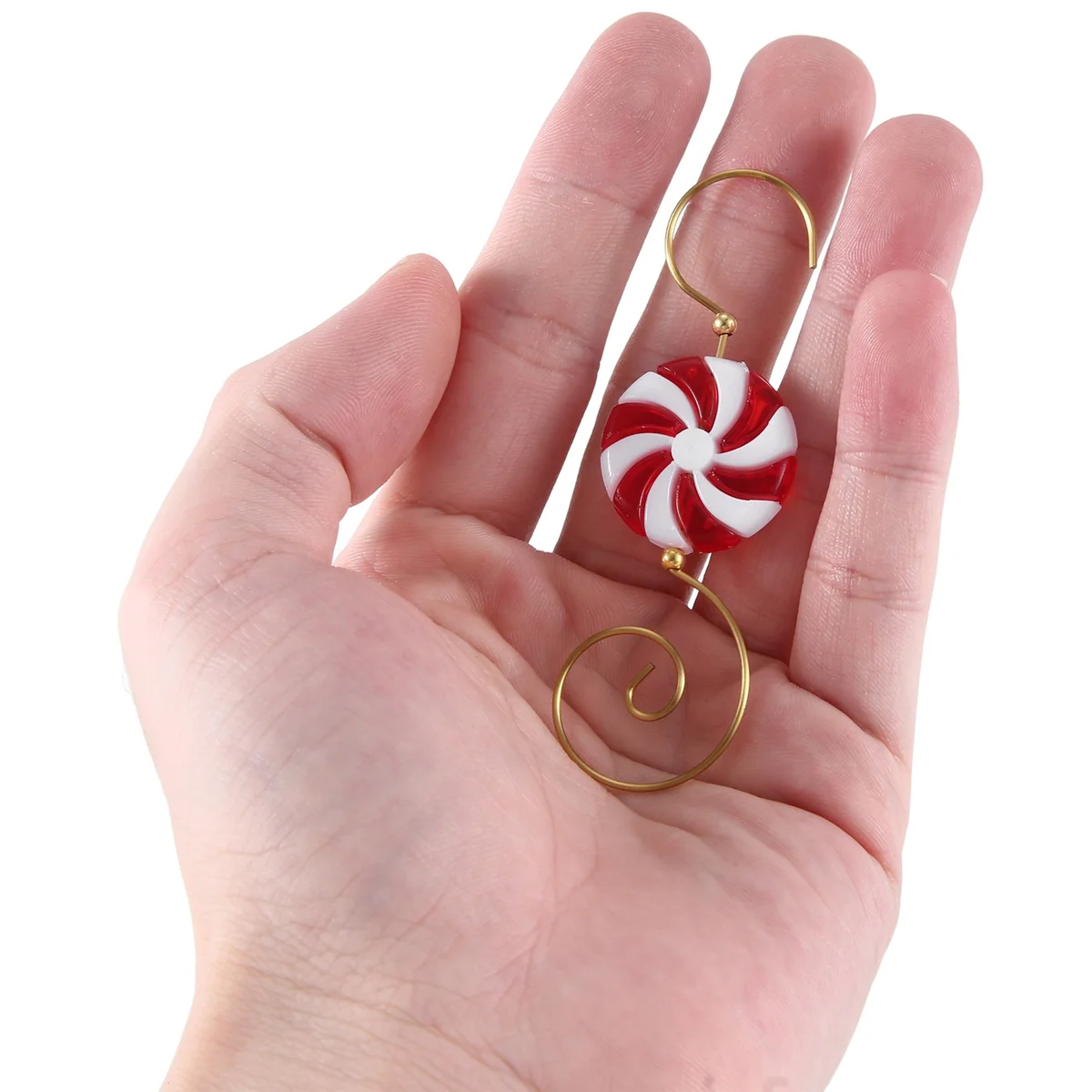 

50 шт., крючки для украшения рождественской елки