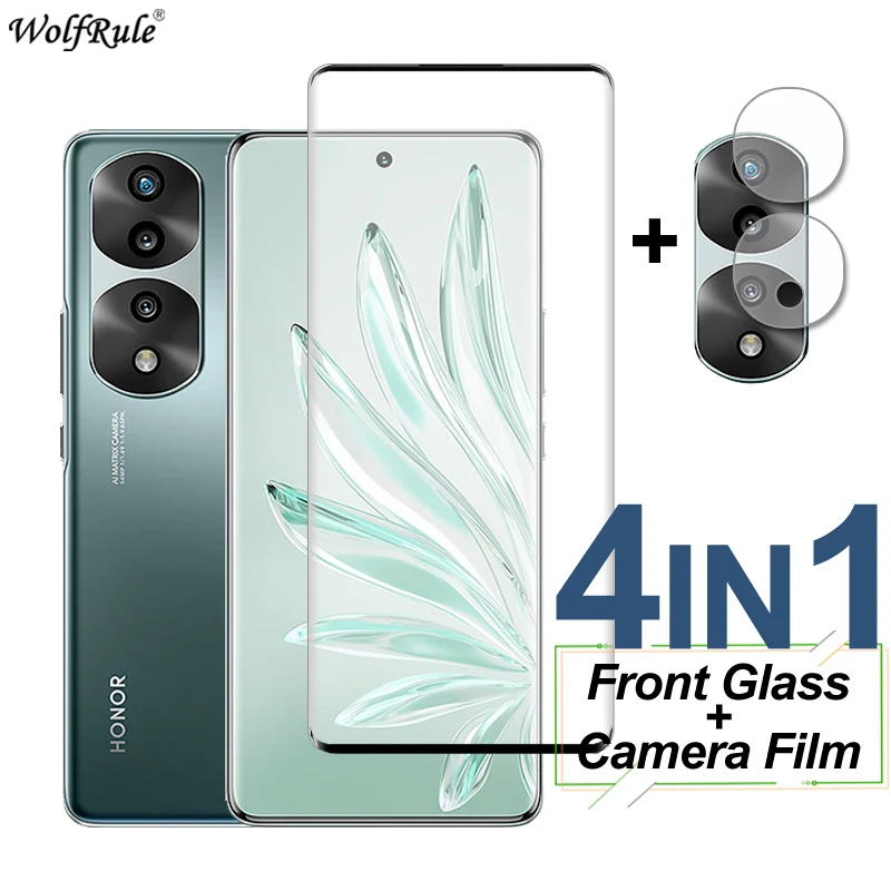 Full Cover Tempered Glass On Honor 70 Pro 60 50 Screen Protector Protective Phone Camera Film For Huawei Mate 50 Pro P50 Nova 9 